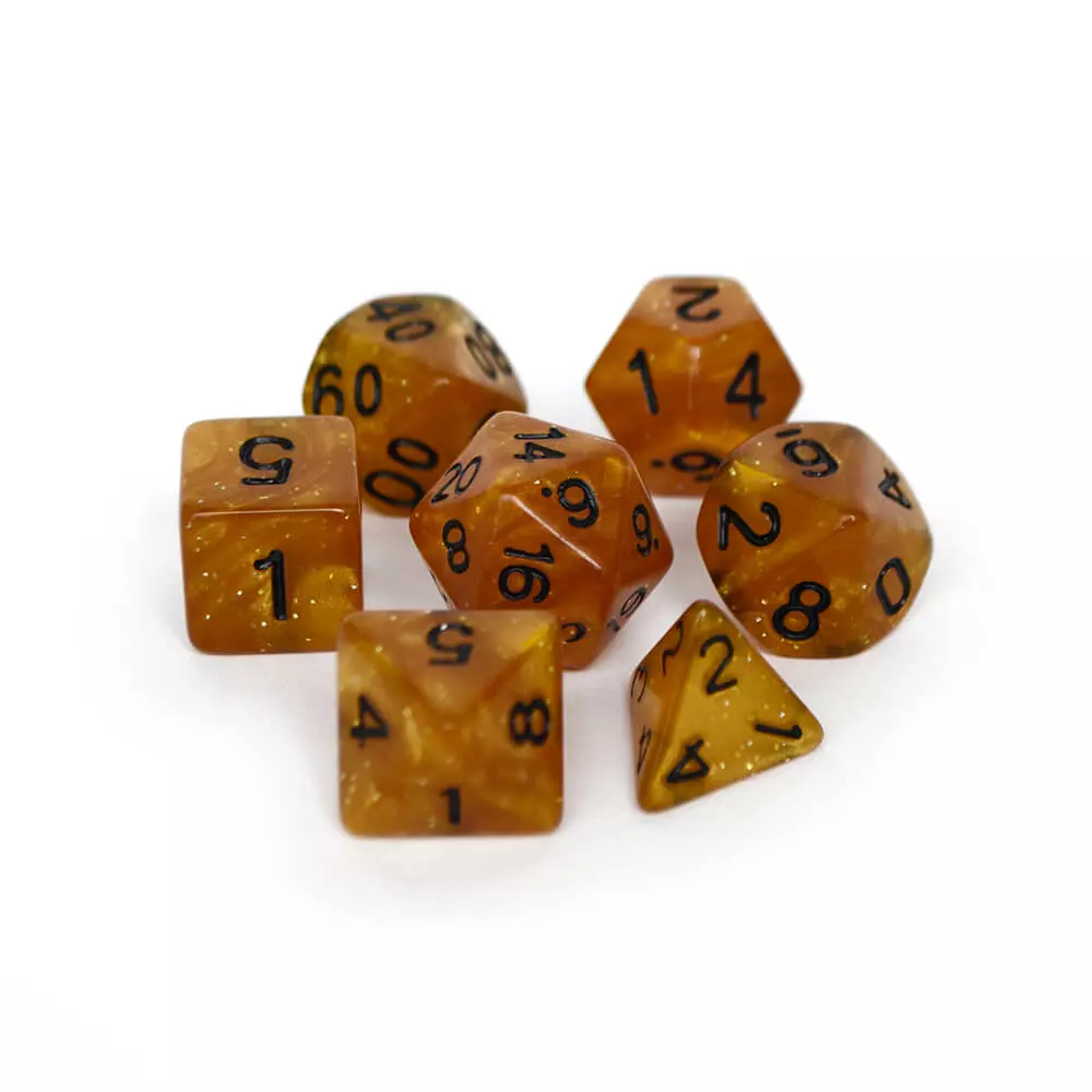 Kit 7 Dados RPG De Mesa - Notteri